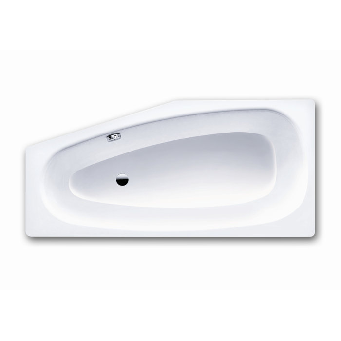 Kaldewei 61.8'' x 29.5'' DropIn Soaking Porcelain Enameled Steel